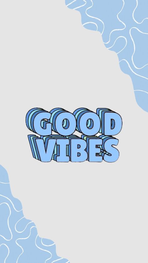 #blue #haveagoodday #goodvibes Blue Good Vibes, Good Vibes Wallpaper, Summer Wallpapers, Cute Summer Wallpapers, Positive Mind, Summer Wallpaper, Retro Aesthetic, Good Vibes Only, Your Aesthetic