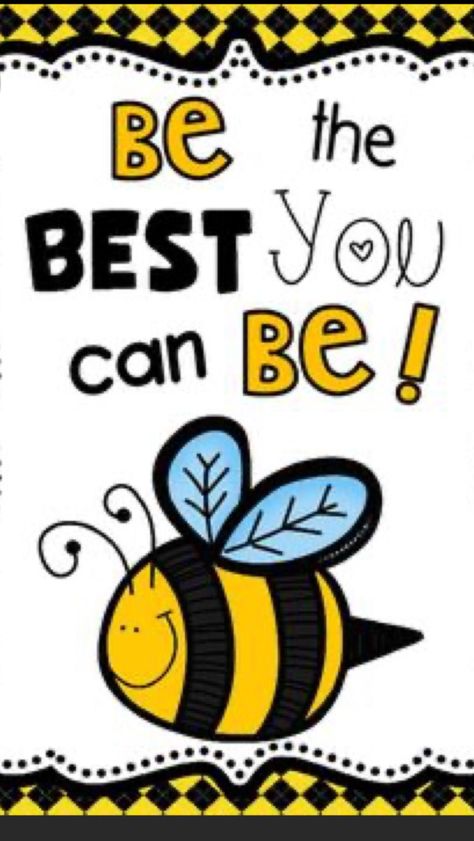 Bee Posters For Classroom, Bee Quotes Funny, Spelling Bee Decorations School, Spelling Bee Poster, Quotes For The Classroom, Bee Happy Quotes, Bee Classroom Decor, Themed Classroom Decor, Bee Quotes