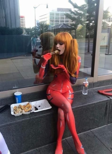 Asuka Cosplay, Evangelion Cosplay, Neon Evangelion, Asuka Langley, Cosplay Inspo, Genesis Evangelion, Neon Genesis, Neon Genesis Evangelion, Cosplay Ideas