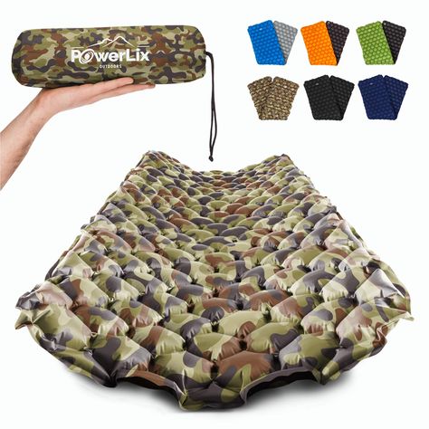 Camping Pad, Camping Sleeping Pad, Ultralight Camping, Air Mattress Camping, Camping Mattress, Backpacking Hiking, Sleeping Mat, Camping Mat, Backpacking Tent