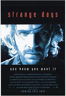 Strange Days - Ralph Fiennes with long hair and black leather pants. Awesome. Michael Wincott, Little Dorrit, Strange Days, Juliette Lewis, Vincent D’onofrio, Peter Gabriel, I Love Cinema, Movie Poster Art, Deep Forest