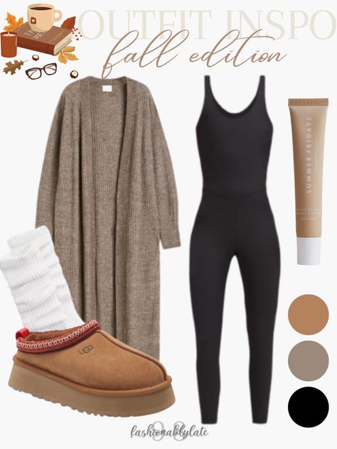 How To Style Tasman Uggs Outfits, Ugh Fluff Yeah Outfit, Ugh Talisman Outfits, Thanksgiving Outfit With Uggs, Winter Slippers Outfit, Ugg Tazz Outfit Ideas Winter, Fall Outfits With Ugg Slippers, Winter Outfits Cold Christmas, Calm Fall Outfits