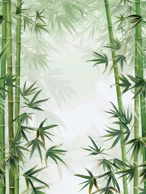 Illustration of a green bamboo background with space for text or image | Premium AI-generated image Bamboo Background, Green Png, Space Text, Green Bamboo, Art Generator, Text Image, Color Tattoo, Vector Icons, Graphic Resources