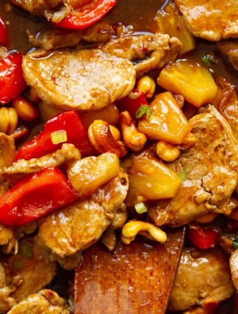 Pork And Pineapple Stir Fry, Pineapple Pork Stir Fry, Pork And Pineapple Recipes, Pineapple Stir Fry, Pork And Pineapple, Vietnamese Meatballs, Breakfast Cups Recipe, Pineapple Pork Chops, Pork Stir Fry Recipes