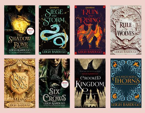 Leigh Bardugo Books, Alex Stern, Bone Book Series, King Of Scars, Nikolai Lantsov, Ninth House, Crow Books, Game Of Thrones Books, Bone Books