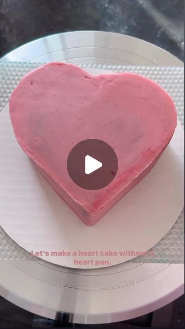 Christines Molds on Instagram: "Great video by @thebatterstory.to Let’s make a heart cake without the use of a heart shape pan 💖 With valentines approaching, this hack is gonna be so useful… Saw a fellow decorator do something similar last month at work and I knew I have to try it for myself… 💖 It’s easy and it works!!! 💖 NO WASTAGE too cause no carving needed!!! Find some helpful tips below: ✨ if you are using ganache or buttercream, just add the frosting between two sponges, freeze the cake for 10-15 mins, then make your cuts, join the cake on top and freeze it again for a bit before you frost it as you would normally do ✨ if you are using any filling for the cake, stack your cake sponges without any filling/frosting, cut them as shown and then assemble, that way there’s no risk Make A Heart Cake, Heart Shaped Cakes, Heart Cake, Cake Videos, Last Month, Do Something, Helpful Tips, Heart Shape, A Heart