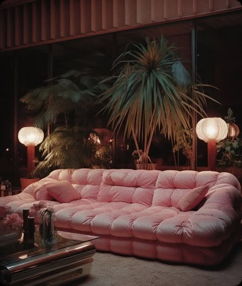 Pink Penthouse, 80s Apartment, 90s Interior Design, 80s Deco, 1980s Interior, 1980s Decor, 90s Interior, 80s Interior Design, 80s House