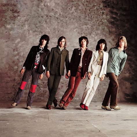 Rolling Stones Outfit, Rolling Stones Sticky Fingers, Rolling Stones Keith Richards, Band Photoshoot, Rolling Stones Band, Iconic Album Covers, Band Photography, The Jam Band, Charlie Watts