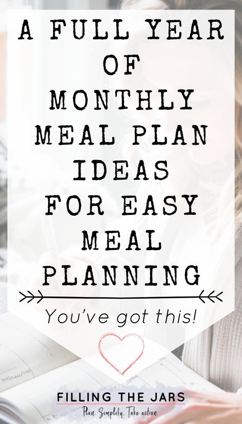 Monthly Menu Ideas, Meals For A Month Menu Planning, Family Dinner Planning, Dinner Menu Planning, Dinner Planning Weekly, Monthly Meal Plan, Easy Meal Planning, Meal Plan Ideas, Meal Calendar