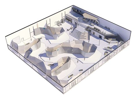 Pittsburgh Iron City Boulders Design & Architecture Gym Architecture Design, Boulder Architecture, Climbing Gym Design, Home Bouldering Wall, Bouldering Gym Architecture, Rock Climbing Gym Design, Gym Architecture, 3d Plan, Bouldering Gym