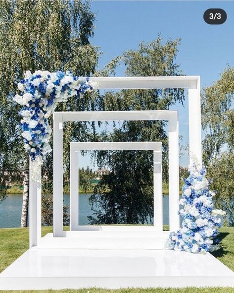 Wedding Decoration Outdoor, Decorations On A Budget, Wedding Decorations Ideas, Flower Backdrop Wedding, Wedding Stage Decor, Wedding Reception Backdrop, Wedding Entrance Decor, Rustic Wedding Decorations, Wedding Decorations On A Budget