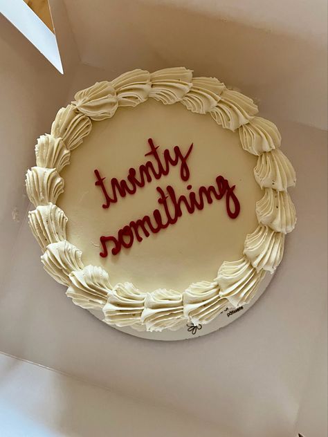 Birthday cake aesthetic 20s Birthday Cakes 22 Years Old, Miss Twenty Something Cake, Ms 20 Something Cake, Birthday Cake 29 Years Old, November Birthday Cake Ideas, 29 Cake Birthday, Twenty Something Cake, 25 Bday Cake, Cake 20 Birthday Girl