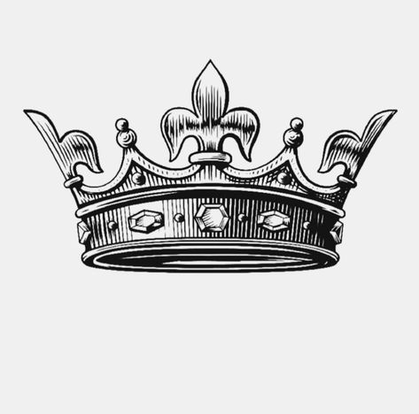 Crown Drawing Ideas, Three Crowns Tattoo, King Crown Tattoo Design For Men, Kings Crown Tattoo, Queen Crown Drawing, Coronas Tattoo, King Crown Drawing, Crown Tattoo Men, King Crown Tattoo