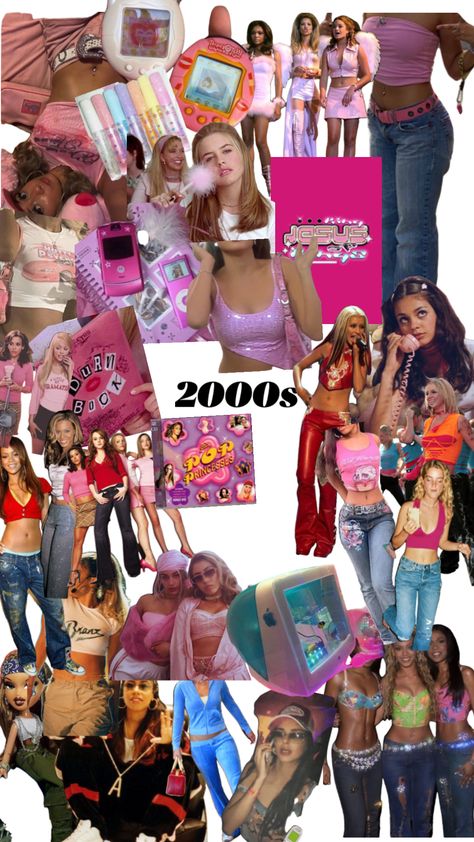 90s Films Outfits, Cute 2000s Outfits Party, 2000s Fashion Collage, 00s Theme Party Outfit, 2000s Outfits Ideas Party, 2000s Era Fashion, Early 2000s Theme Party Outfit, 2000s Birthday Party Theme Outfits, 2000 Theme Party Outfits Women