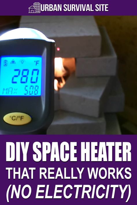 Knowing how to build your own DIY space heater will help you to become more self-sufficient without having to be connected to the grid. Homemade Space Heater, Homemade Heater Diy, Diy Heater Indoor, Space Heater Diy, Homemade Heater, Diy Heater, Diy Survival, Solar Heater, Renewable Energy Systems