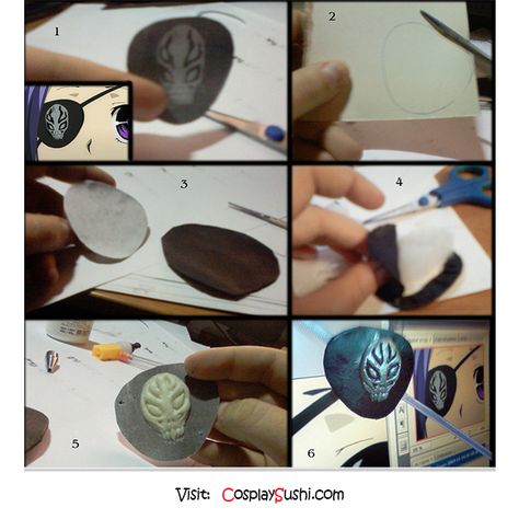 Chrome's Eyepatch tutorial by Dzheik~ Follow Cosplay Sushi for more cosplay ideas! #cosplaysushi #cosplay #anime #otaku #cool #eyepatch #chrome #LoveChunibyoandOtherDelusions #diy #easy #tutorial Cosplay Ideas, Diy Easy, Easy Tutorial, Cosplay Anime, Personalized Items, Electronic Products, Anime