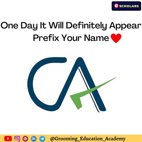 Ca Day Quotes, Icai Ca Wallpaper, Motivational Quotes For Ca Students, Ca Student Wallpaper, Ca Motivation, Charted Accountant, Manifest Board, Study Inspiration Quotes, Insta Video