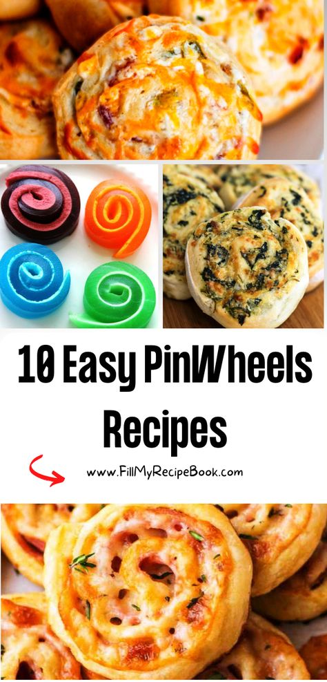 Cooked Pinwheel Appetizers, Pinwheel Recipes Lunch, Wrap Rolls Appetizers, Baked Tortilla Pinwheels, Tortilla Appetizers Finger Foods, Pie Crust Pinwheels Savory, Appetizers With Wraps, Pin Wheel Ideas, Pinwheels Appetizers Baked