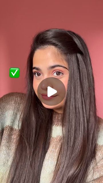 Haïr Style Long Hair, Open Hairstyles For Party, Side Partition Hairstyles, Hairstyles For Navratri, Front Hairstyles For Open Hair, Navratri Hairstyles, Unique Braid Styles, Banana Clip Hairstyles, Simple Hairstyle For Saree