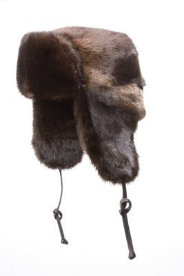 With leather ties and quilt lining. Shell: 100% Otter Lining: 100% Polyester Quilted Lining Made in Canada Washing Instructions: Fur Clean Only Adventure Hat, Crown Cap, Luxury Hats, Aviator Hat, Russian Style, Russian Fashion, Leather Hats, Fur Hat, Heritage Fashion