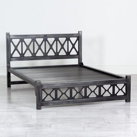 Steel Bed Design, Steel Furniture Design, Steel Door Design, Welded Furniture, Industrial Style Furniture, Wood Bed Design, Iron Bed Frame, Modern Bed Frame, Bed Frame Design