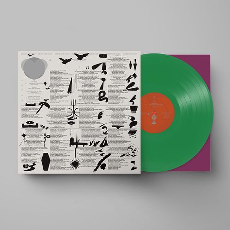 Record Sleeve Design, Techno Poster, Record Packaging, Record Graphic, Warp Records, Cd Design, Zine Design, Green Vinyl, Lo Fi