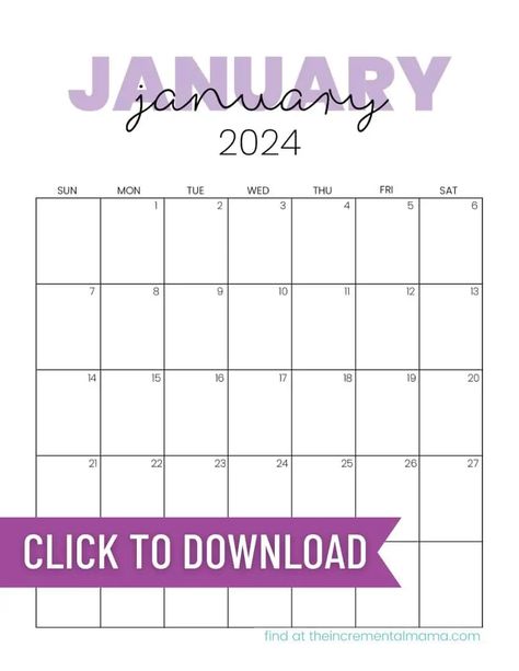 If you're looking to organize 2024 with some great free monthly calendars, look no further than these cute purple monthly calendar templates. The simple aesthetic design gives you space to add holidays, events, appointments and organize your life. Get all 12 free month (January-December) free downloads. Cute Printable Calendar, Free Calendar Download, Printable Calendar Design, Free Printable Monthly Planner, Blank Calendar Pages, 2024 Printable, Free Monthly Calendar, Free Printable Calendar Templates, Calendar Designs