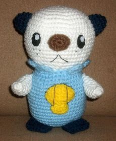 WolfDreamer: Mijumaru Pokemon Plush Oshawott Crochet Pattern, Crochet Oshawott, Pokemon Stuffies, Oshawott Pokemon, Pokémon Crochet, Pokemon Amigurumi, Pokemon Crochet, Pokemon Crochet Pattern, Crochet Pokemon