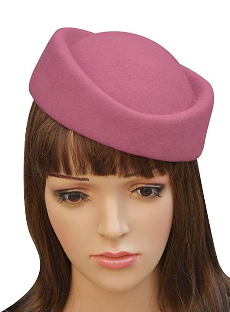 Lawliet Cocktail Fascinator Base Wool Air Hostesses Pillbox Hat Millinery Making A139 (Pink) Diy Barbie Stuff, Pill Box Hat, Box Hat, Ladies Hat, Hat Wedding, Ladies Hats, Pillbox Hat, Derby Day, Chunky Knit Blanket