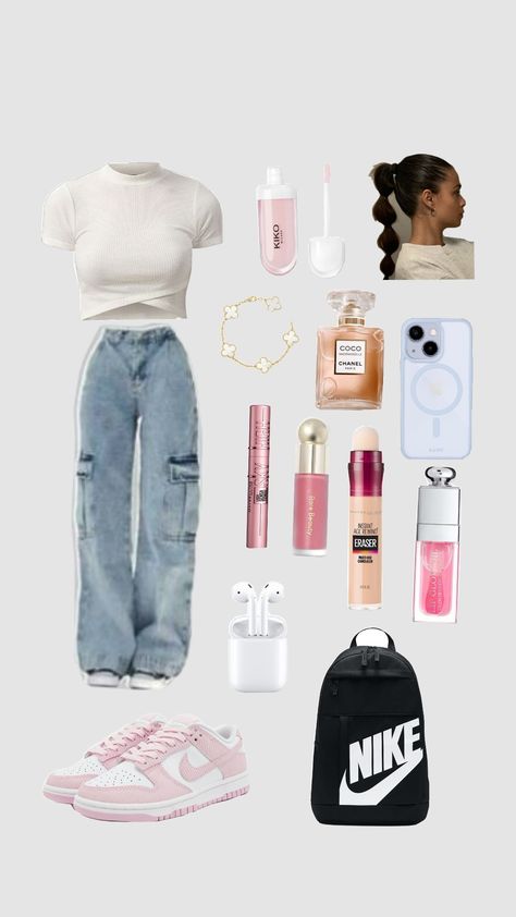 Outfit idea ! ✨🎀 Age Rewind, Chanel Paris, Outfit Idea, Outfit Ideas, Chanel, Nike, Outfit Inspo, Pins, Beauty