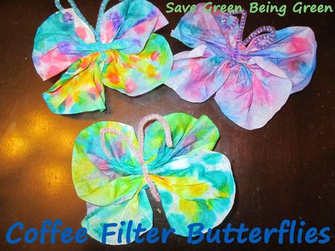 Coffee Filter Butterfly Craft Project using Dot Markers, kids will have so much fun with this art project. Easy to do with toddlers, preschool or anyone. Butterfly Process, Butterfly Craft For Kids, Caterpillar To Butterfly, Teapot Crafts, Daycare Themes, Butterflies Activities, Marbles Crafts, April Crafts, Butterfly Project