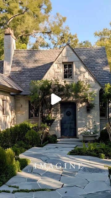 Caldwell & Castello on Instagram: "🌿 Welcome to the charming world of stone cottages! 🏡✨ These timeless beauties nestled in nature are just the perfect homes. 🌳 Imagine waking up in one of these every morning!

#StoneCottage #RusticLiving #CountryCharm #NatureRetreat #HomeSweetHome #CottageLife #ScenicViews #DreamHome #ArchitectureLovers #CozyVibes #cottagecore #curbappeal #ai" Stone Cottages Exterior, Quaint Cottage Exterior, Modern Stone Cottage, Countryside House Aesthetic, Cottagecore Exterior, Stone Cottage Exterior, Stone Cottages Interior, Stone Cottage Homes, Modern Cottage Homes