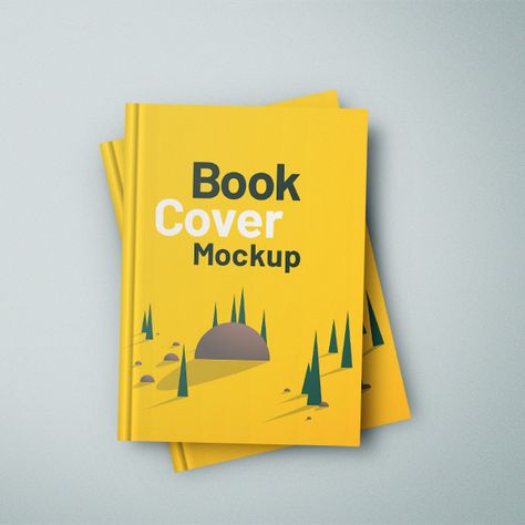 Free Hardcover Books Mockup Photoshop Book, Flyer Mockup Psd, Free Logo Mockup Psd, Free Logo Mockup, Book Cover Mockup, Book Mockup, Paper Logo, Free Psd Mockups Templates, Hardcover Books