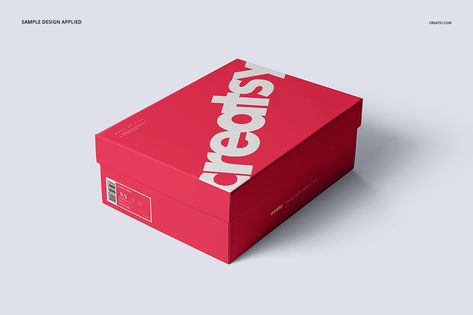 Shoe Box Mockup Set #Ad , #spon, #net#behance#creatsyofficial#instagram Shoe Box Art, Mockup Design Templates, Shoe Packaging, Shoe Box Design, Box Design Templates, Adobe Illustrator Design, Shoes Ads, Box Mockup, Packing Design