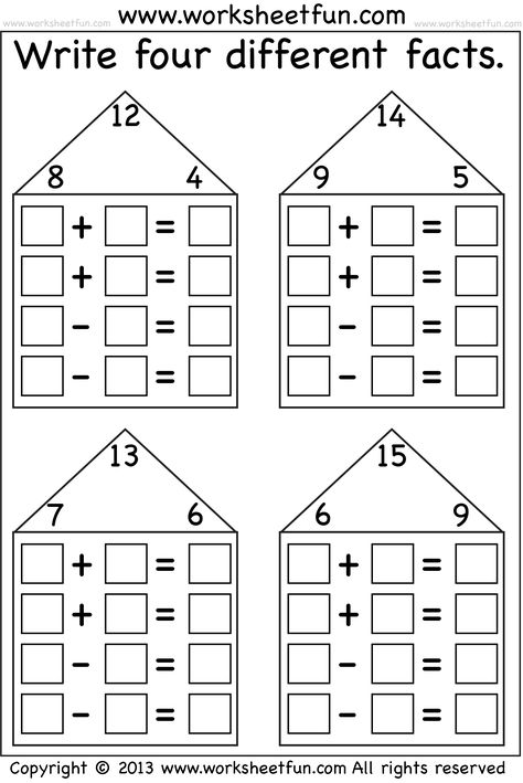 Inquizitive | free pub quiz questions  online trivia, Inquizitive. Description from autosweblog.com. I searched for this on bing.com/images Fact Family Worksheet, Family Worksheet, First Grade Worksheets, 1st Grade Math Worksheets, Subtraction Facts, Addition Worksheets, Fact Families, Second Grade Math, Math Addition