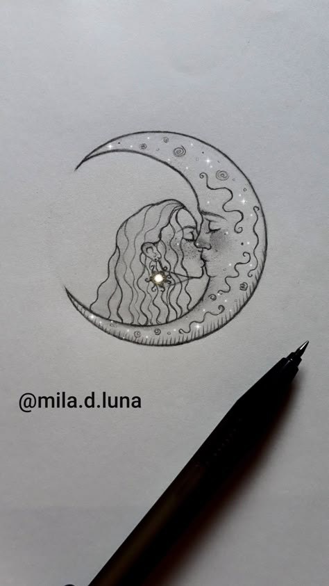 Draw of the moon Cute Moon Drawings Simple, Moon Pictures Drawings, Cool Moon Drawings, The Moon Painting Easy, Moon And Stars Drawing Pencil, India On Moon Drawing, Moon Pen Drawing, Moon Drawing Pencil Sketches, How To Draw The Moon