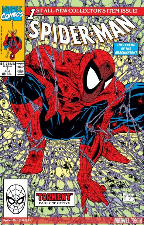 All Spiderman, Spiderman 1, Men 90s, Scarlet Spider, Todd Mcfarlane, Marvel Comic Books, Spiderman Comic, Comic Collection, Comic Book Covers