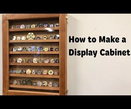 Challenge Coin Display Case, Wall Mounted Display Case, Wall Mounted Display Cabinets, Coin Display Case, Military Shadow Box, Wall Display Cabinet, Challenge Coin Display, Trim Router, Cabinet Plans