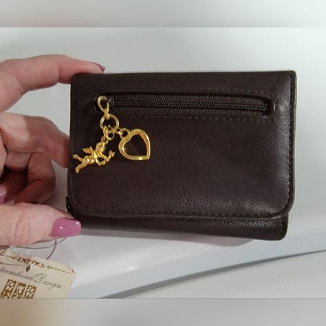 New With Tags, Cute, Small Brown Wallet From Kmart- Comes From Smoke Free Home Wallet Cute, Leather Long Wallet, Brown Wallet, Small Wallet, Long Wallet, Wallets, Bag Lady, Wallet, Tags