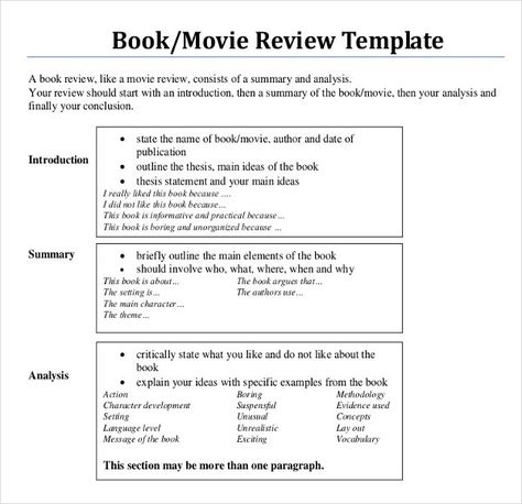 Movie Review Template, Book Writing Template, Motivation Letter, Review Writing, Writing A Book Review, Writing Outline, Book Review Template, Review Template, Writing Template