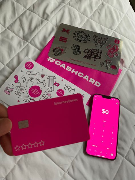 Pink Cards Ideas, Cash App Aesthetic, Pink Cashapp Card Design, Pink Girly Things To Buy, Cash Card Ideas, Pink Card Ideas, Cashapp Card Design Ideas Baddie, Pink Cash App Card Design Ideas, Pink Cashapp Card Ideas