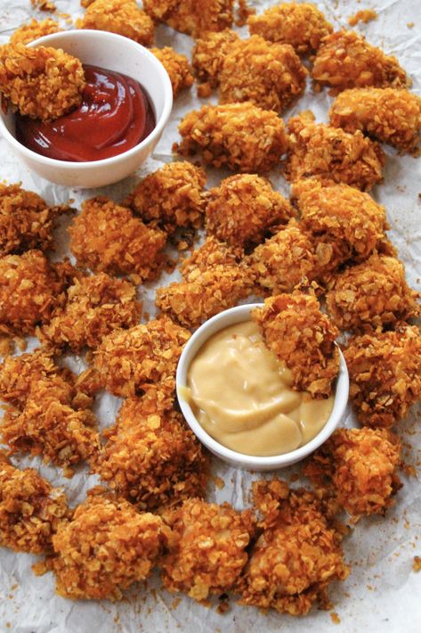 Barbecue Chicken Nuggets, Boneless Chicken Nuggets, Barbecue Chip Chicken, Bbq Chip Chicken, Nugget Recipes, Chip Chicken, Barbecue Chips, Chicken Chips, Bbq Chips