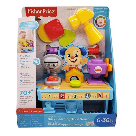 Fisher Price Busy Learning Tool Bench Toddler Toy Baby Toy Pretend Construction New And Unopened! Includes Hours Of Imaginative Play! This Play Set Is So Much Fun! Ages: 6-36 Months 70+ Songs, Sounds, Tunes, And Phrases! I Have A Lot More Toys Available! *Same Day Shipping *Smoke Free And Clean (Sanitized) Home I Greatly Appreciate You And Your Time. Always Remember That You Are Important And A Blessing! I Have A Lot More Items In Stock And Ready For A New Home. Bundle And Save Money On Shipping Teaching Shapes, Tool Bench, Baby Workout, Toys Uk, Teaching Colors, Fisher Price Toys, Bead Bar, Spanish Words, Activity Pack