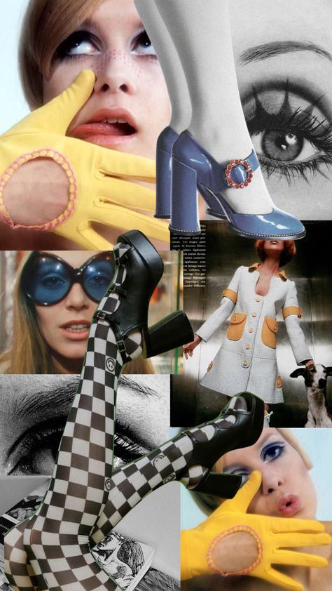 60s Femme Fatale, 1960s Aesthetic Wallpaper, 1960s Fashion Aesthetic, Twiggy Aesthetic, 1960s Punk, 70s Mood Board, 60s Aesthetic Fashion, Twiggy Wallpaper, Twiggy Outfits