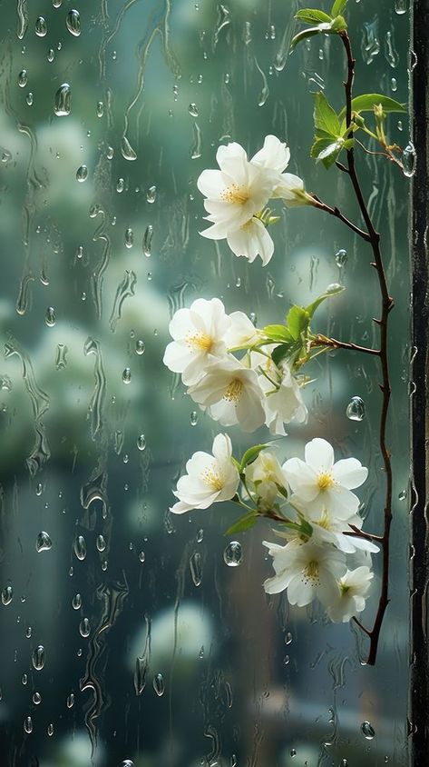 Rain Iphone Wallpaper, Raining Aesthetic, Pretty Rain, Love Birds Pet, Rain Night, Flower Rain, Birds Pet, Rainy Wallpaper, Hd Flower Wallpaper