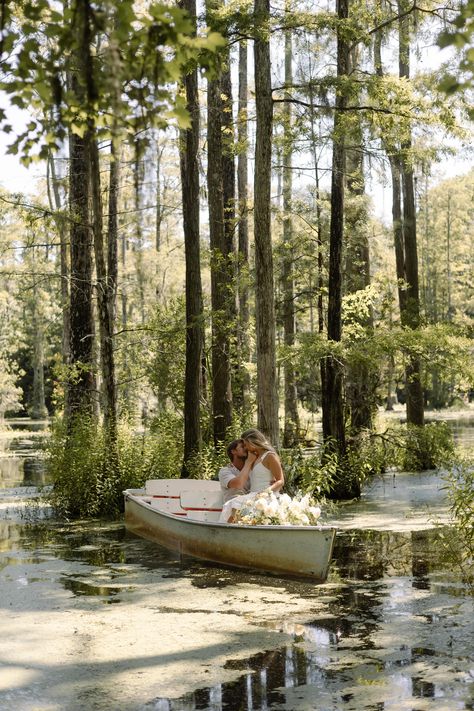 Cypress Gardens | Couple Posing | Charleston | Wedding Photographer | Couples Photographer | Engagement Inspo | Sexy Cypress Gardens Sc Photoshoot, Cypress Gardens Engagement, Cypress Gardens Engagement Photos, Cypress Gardens Sc Engagement, Fairy Garden Engagement Photos, Swamp Engagement Photos, Notebook Engagement Pictures, Notebook Inspired Engagement Photos, Cypress Gardens Photoshoot