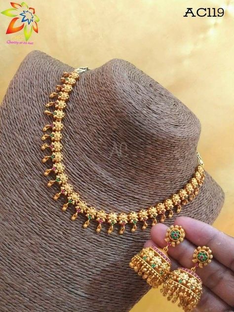 #GoldJewelleryMen Small Neck Pieces Gold, Neckless Gold Jewelry New Design, Small Gold Necklace, Neck Pieces Jewelry, Gold Mangalsutra Designs, Beautiful Gold Necklaces, Gold Necklace Indian Bridal Jewelry, Gold Necklace Simple, Gold Jewelry Stores