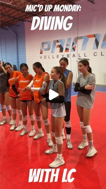 Prime Volleyball Club on Instagram: "MIC’d up Monday featuring Diving with LC!🏐🐬  #14adidasO #12adidas #futurecoach #primevibes #alwayslearning #teamadidas #3stripelife #primefam #primevolleyballclub #micdupmondays" Maddie Skinner Volleyball, How To Dive In Volleyball, Volleyball Aesthetic Pictures, Club Volleyball, Volleyball Clubs, April 29, Always Learning, Volleyball, Diving