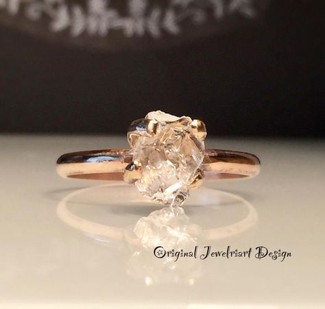 Joyalukkas Jewellery, Uncut Diamond Ring, Healing Crystal Ring, Herkimer Diamond Ring, Raw Crystal Ring, Morganite Ring, Emerald Engagement, Uncut Diamond, Exeter