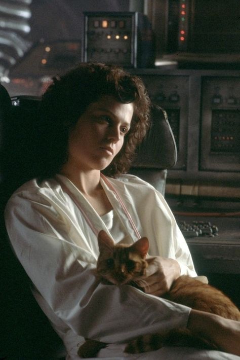 Ripley and Jonesey Alien Sigourney Weaver, Alien Ripley, Conquest Of Paradise, Alien Franchise, Alien Movies, Alien Resurrection, Ellen Ripley, Alien Movie, Alien 1979